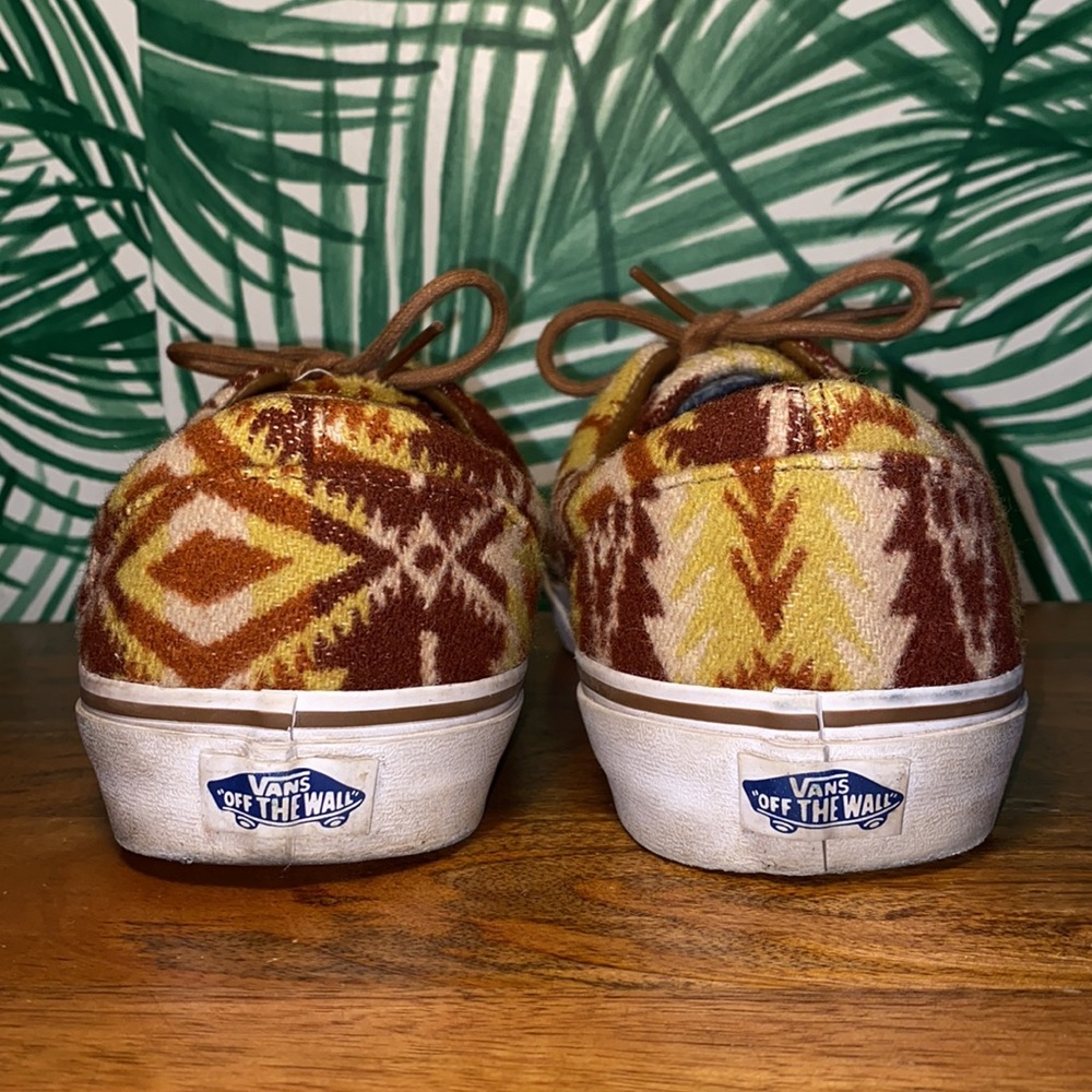 Vans X Pendleton Tribal Aztec Wool Classic Sneakers Men’s 9 - Picture 6 of 10